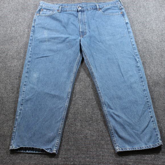 Levi's 550 Jeans Men's 48x29 Light Wash Relaxed Fit - Picture 1 of 9